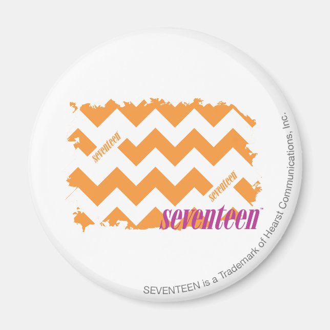 Imã ZigZag Laranja 4 (Frente)