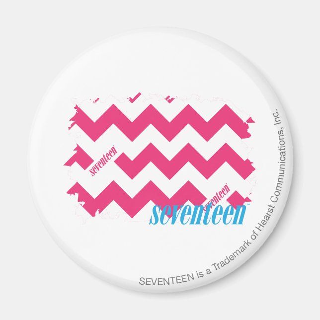 Imã ZigZag Magenta 4 (Frente)