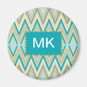 Imã zigzag-phones diagonais