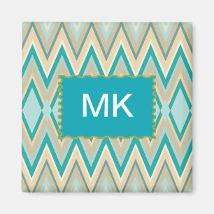 Imã zigzag-phones diagonais