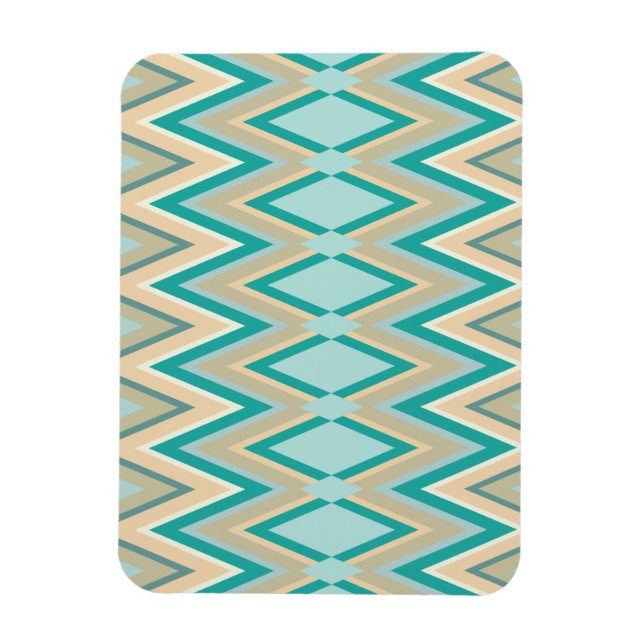 Ímã zigzag-phones diagonais (Vertical)