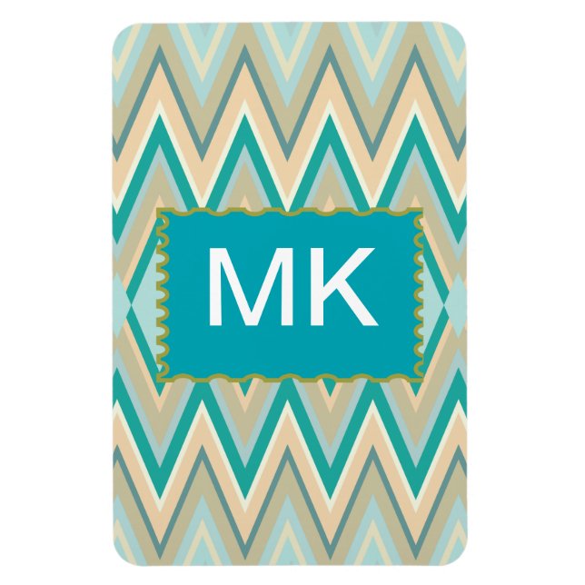 Ímã zigzag-phones diagonais (Vertical)