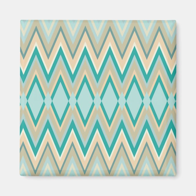 Imã zigzag-phones diagonais (Frente)