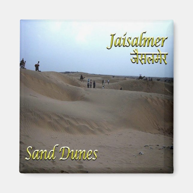 Imã zIN028 Dunas de Areia JAISALMER, Índia, Ásia, Gela (Frente)