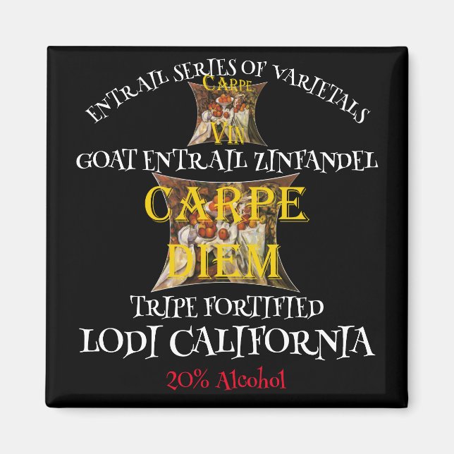 Imã Zinfandel Entrañas de Cabra de la Tripa de Califor (Frente)