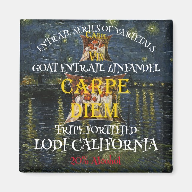 Imã Zinfandel Entranhas de Cabra da Tripa da Califórni (Frente)