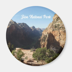 Imã Zion a partir da trilha Angels Landing Parque Naci