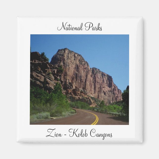 Imã Zion National Park Magnet (Frente)