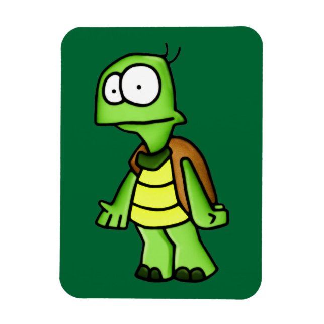 Ímã Zippy, a Tartaruga (Vertical)