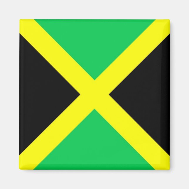 Imã zJM001 JAMAICA, Flag, America, Fridge (Frente)
