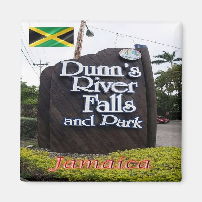 Imã zJM008 JAMAICA, Montego Bay, América, Fridge (Frente)