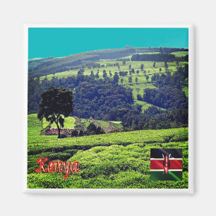 Imã zKE004 KENYA, Panorama, África, frigorífico