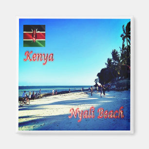 Imã zKE019 KENYA, Nyali Beach, Africa, Fridge