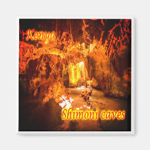 Imã zKE024 QUÊNIA, Shimoni, Cavernas, África, Geladeir