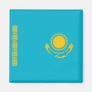 Imã zKZ001 Kazakh FLAG Cazaquistão, frigorífico
