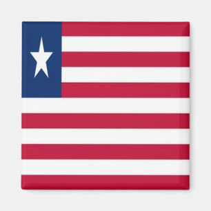 Imã zLR001 LIBÉRIA, FLAG, África, frigorífico