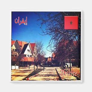 Imã zMA010 IFRANE, Marrocos, África, geladeira
