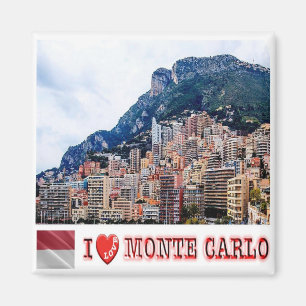 Imã zMC020 MONTE CARLO, Mônaco, Geladeira