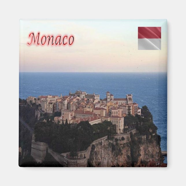 Imã zMC023 VILLE MONACO wiew, Fridge (Frente)