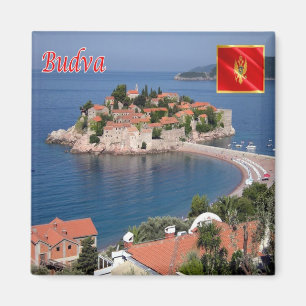 Imã zME019 BUDVA SVETI STEFAN, Montenegro, frigorífico