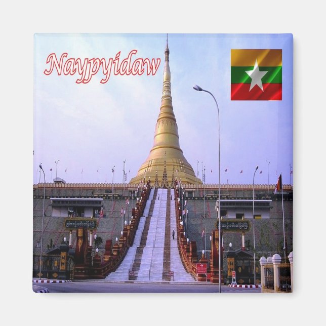 Imã zMM004 NAYPYIDAW, Mianmar Birmânia, Ásia, frigoríf (Frente)