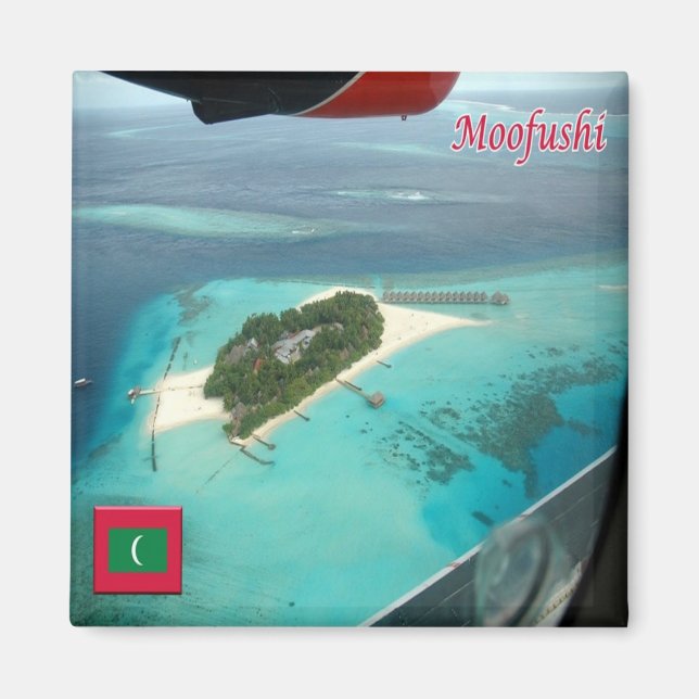 Imã zMV010 MOOFUSHI, Maldivas, Ásia, frigorífico (Frente)
