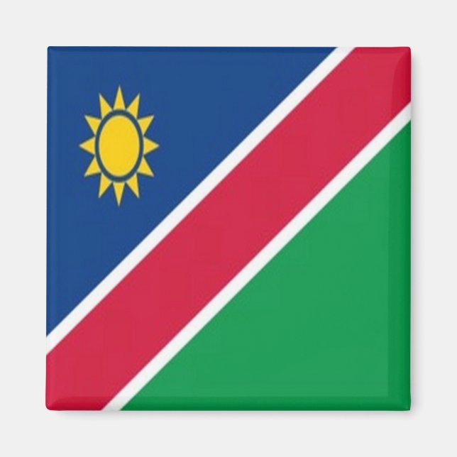Imã zNA001 NAMIBIA, Flag, Africa, Fridge (Frente)