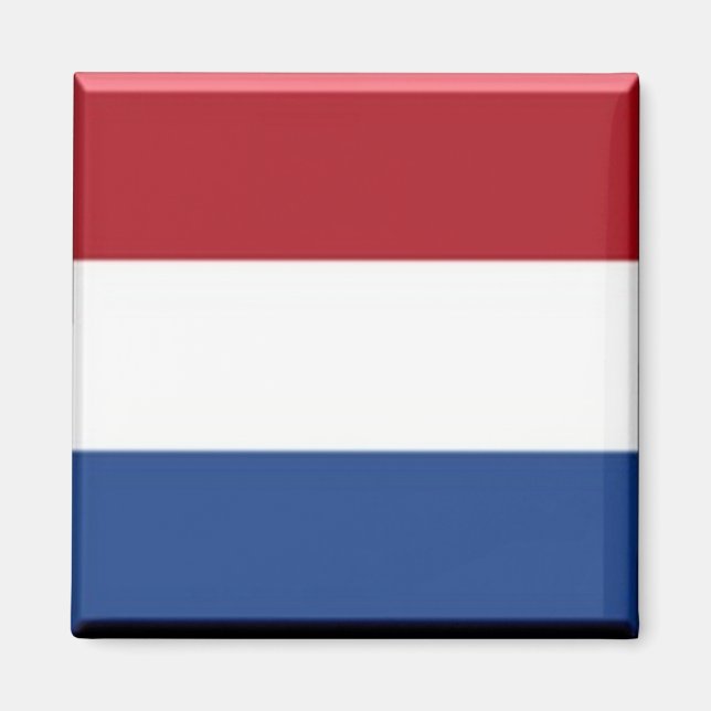 Imã zNL001 DUTCH FLAG, Países Baixos, Holanda, Fridge (Frente)