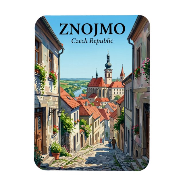 Ímã Znojmo República Tcheca (Vertical)