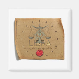 Imã ZODIAC - Libra - Magnet