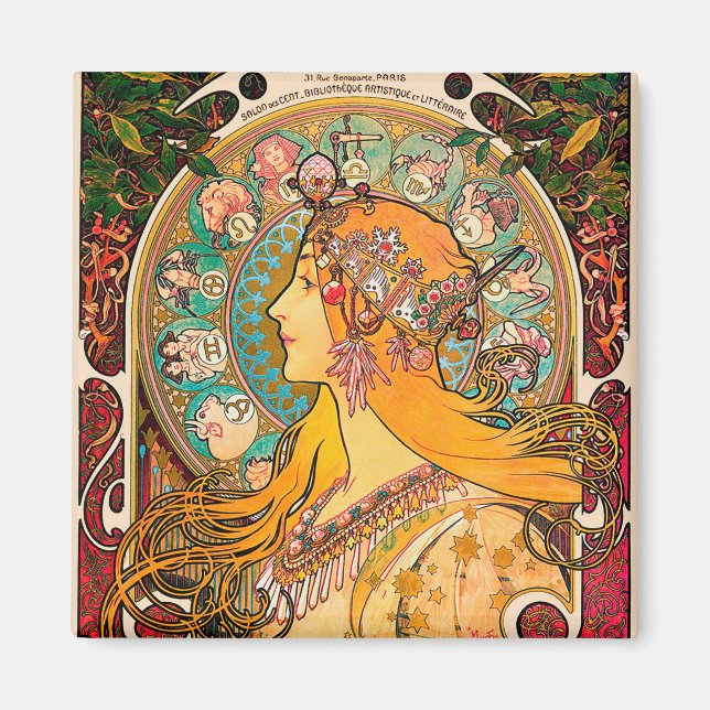 Imã Zodiac, Mucha (Frente)