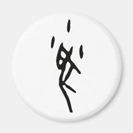 Imã Zodiac-Rat chinês maravilhoso-#001-