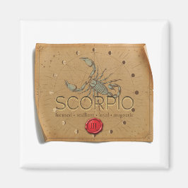 Imã ZODIAC - Scorpio - Magnet
