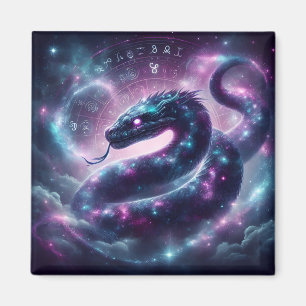 Imã Zodíaco da Galáxia da Serpente Cósmica Astrologia