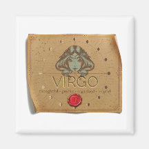 ZODÍACO - Virgem - Magnet
