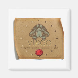 Imã ZODÍACO - Virgem - Magnet