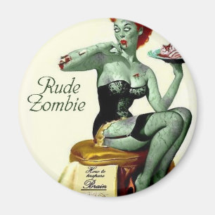 Imã Zombi rude "a primeira mordida "