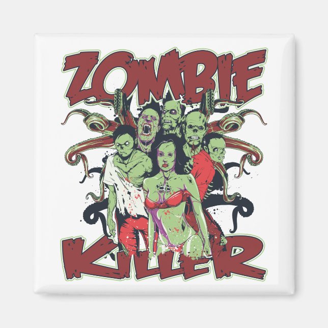 Imã Zombie Killer (Frente)