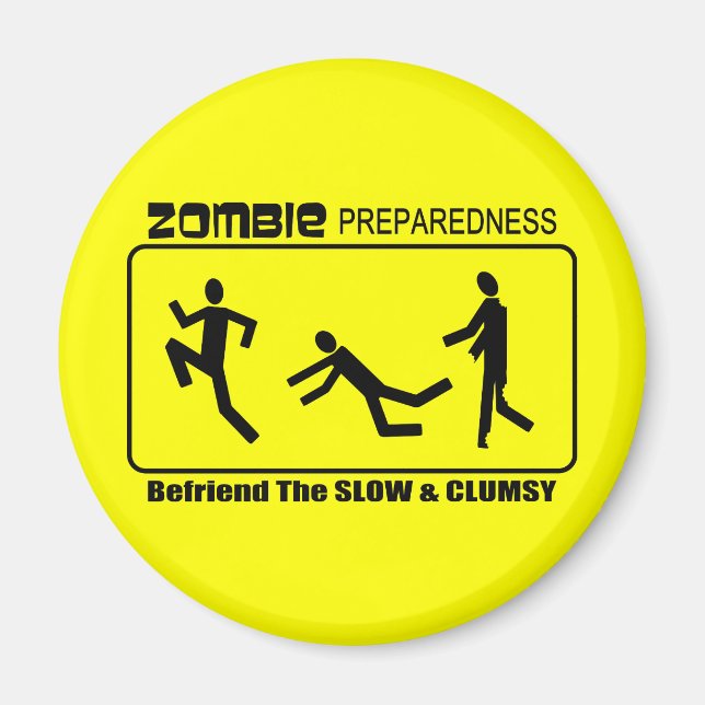 Imã Zombie Prepreparação para o Befriend LENTA Design  (Frente)