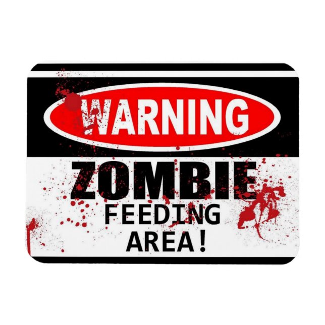 Ímã Zombie Sicn (Horizontal)