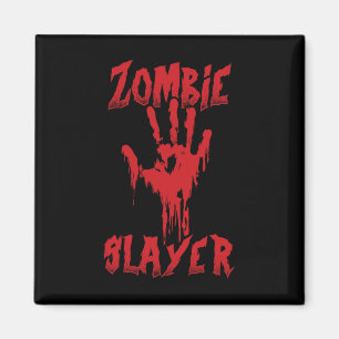 Imã Zombie Slayer Bloody Hallowee caçando Zombies