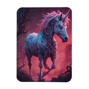 Ímã Zombie Unicorn