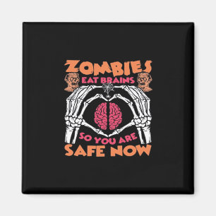 Imã Zombies Comem Cérebros Clássicos