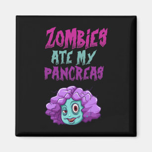 Imã Zombies Comem Meu Pâncreas Meninas Diabetes Tipo 1