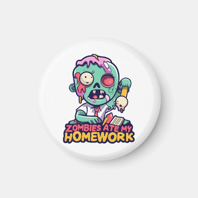Imã Zombies Comeram Minha Lição de Casa (Frente)