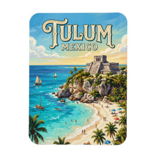 Ímã Zona Arqueológica de Tulum México