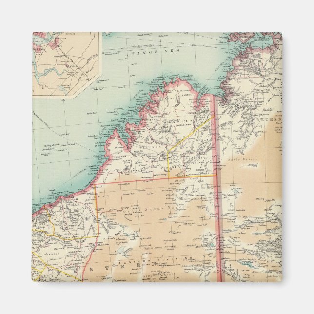 Imã Zona Oeste da Austrália (Frente)