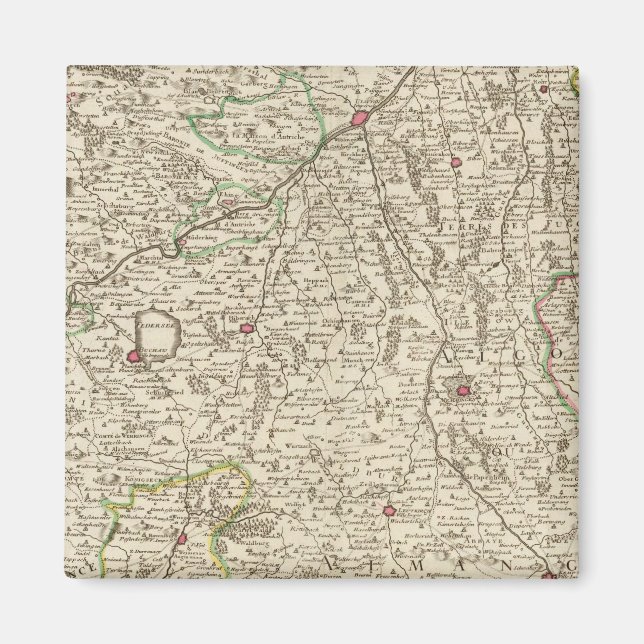 Imã Zonas urbanas da Alemanha 2 (Frente)