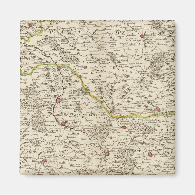 Imã Zonas urbanas da Alemanha 2 (Frente)