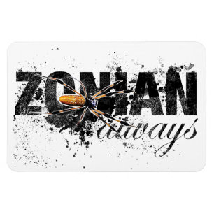 Ímã Zonian sempre com a aranha (textured)